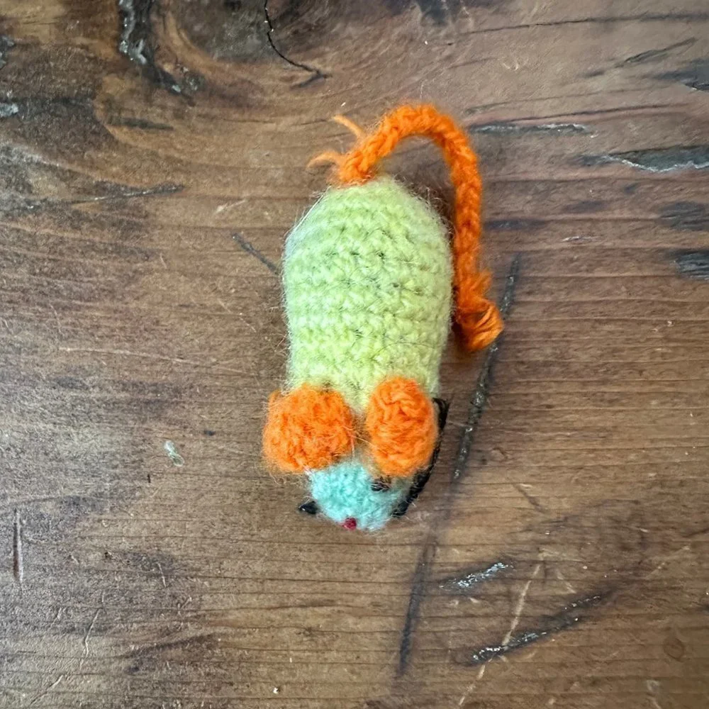 Textured Cat Toy Mouse NWOT